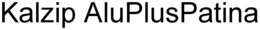 KALZIP ALUPLUSPATINA trademark