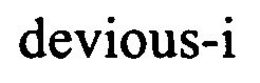 DEVIOUS-I trademark