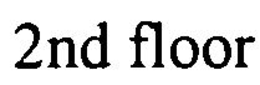 2ND FLOOR trademark