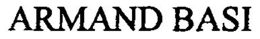 ARMAND BASI trademark