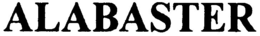 ALABASTER trademark