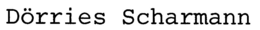 DÖRRIES SCHARMANN trademark