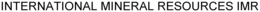 INTERNATIONAL MINERAL RESOURCES IMR trademark