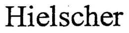 HIELSCHER trademark