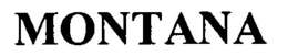 MONTANA trademark