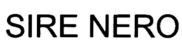 SIRE NERO trademark