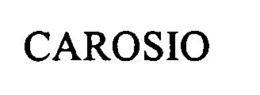 CAROSIO trademark