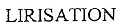 LIRISATION trademark