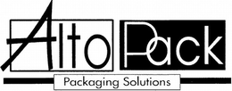 ALTO PACK PACKAGING SOLUTIONS trademark