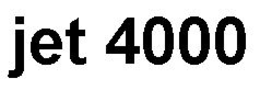 JET 4000 trademark