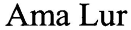 AMA LUR trademark