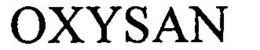 OXYSAN trademark
