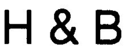 H & B trademark