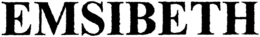 EMSIBETH trademark