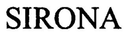SIRONA trademark