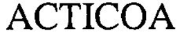 ACTICOA trademark