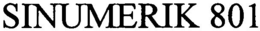SINUMERIK 801 trademark