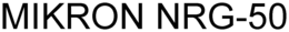 MIKRON NRG-50 trademark