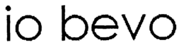 IO BEVO trademark