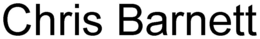 CHRIS BARNETT trademark