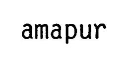 AMAPUR trademark