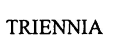 TRIENNIA trademark