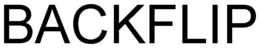 BACKFLIP trademark