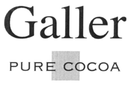 GALLER PURE COCOA trademark
