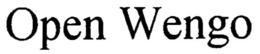 OPEN WENGO trademark