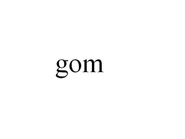 GOM trademark