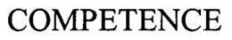 COMPETENCE trademark