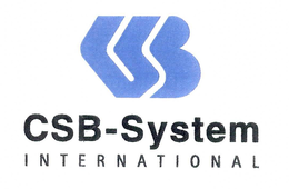CSB-SYSTEM INTERNATIONAL trademark