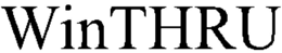 WINTHRU trademark