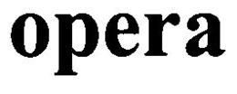 OPERA trademark