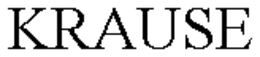 KRAUSE trademark