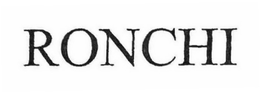 RONCHI trademark