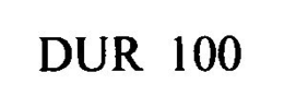DUR 100 trademark