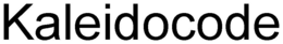 KALEIDOCODE trademark