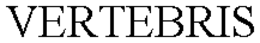 VERTEBRIS trademark