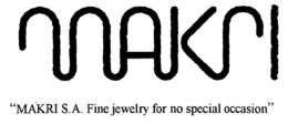 "MAKRI S.A. FINE JEWELRY FOR NO SPECIAL OCCASION" trademark