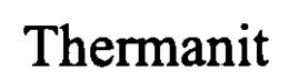 THERMANIT trademark