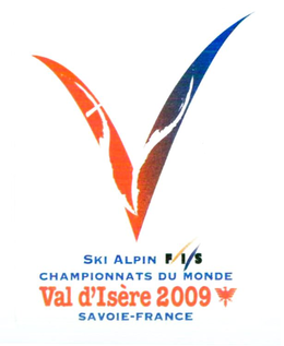SKI ALPIN FIS CHAMPIONNATS DU MONDE VAL D'ISÈRE 2009 SAVOIE-FRANCE trademark