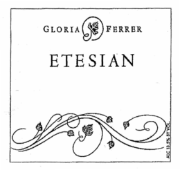 GLORIA FERRER ETESIAN trademark