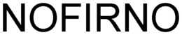 NOFIRNO trademark