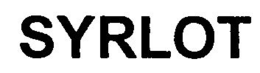 SYRLOT trademark