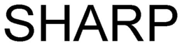 SHARP trademark