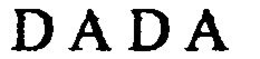 DADA trademark