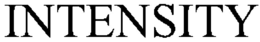 INTENSITY trademark