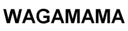 WAGAMAMA trademark
