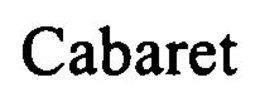 CABARET trademark